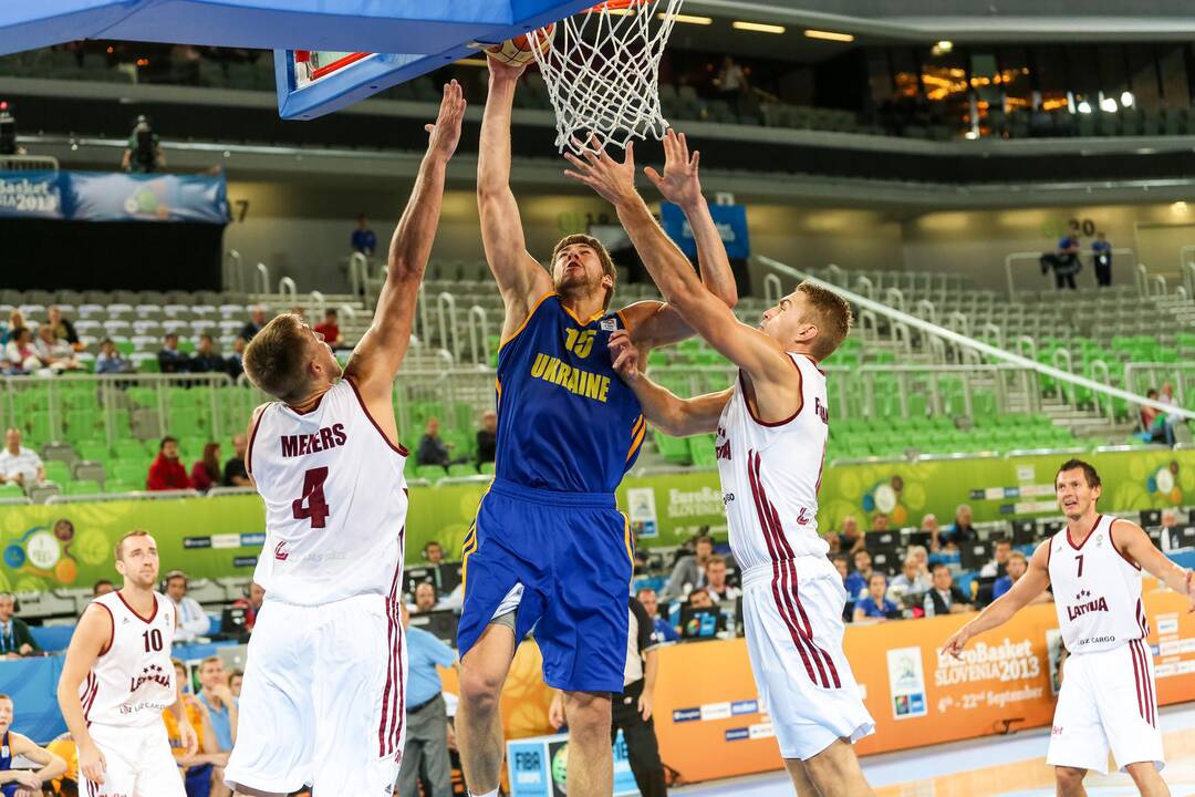 Eurobasket: Latvija - Ukraina