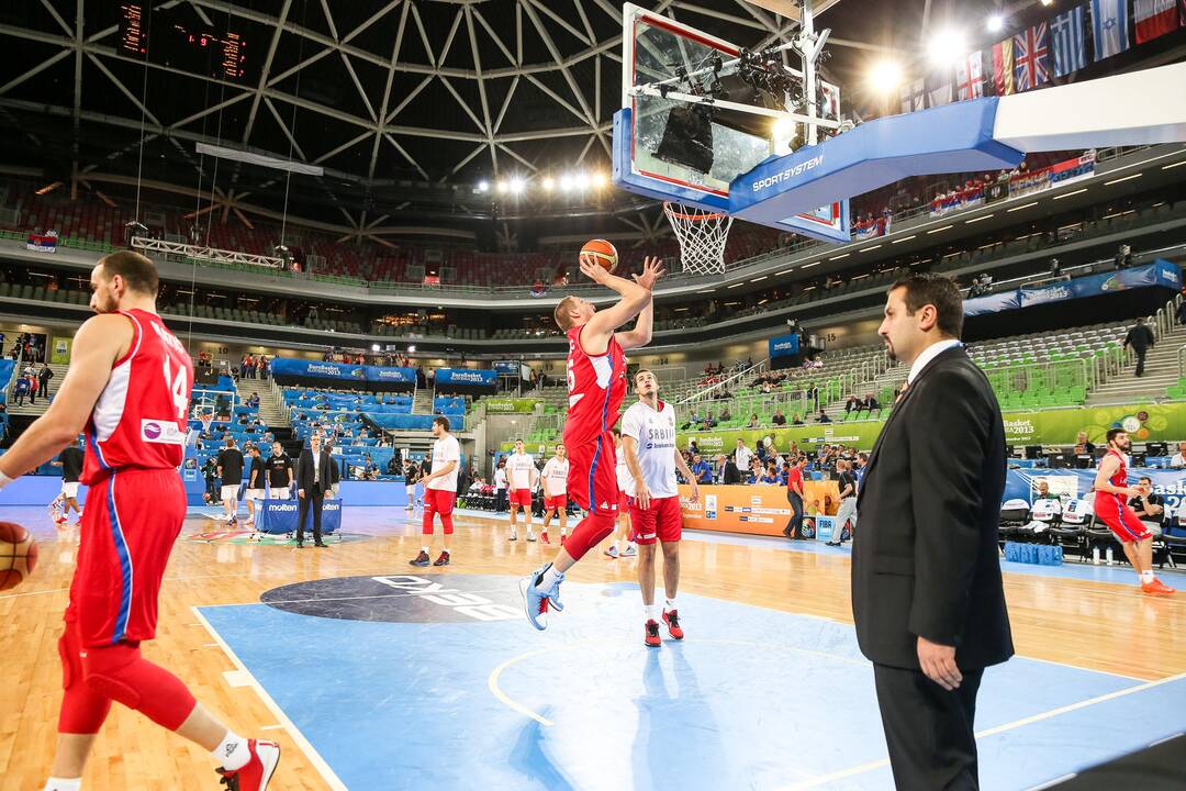 Eurobasket: Belgija - Serbija