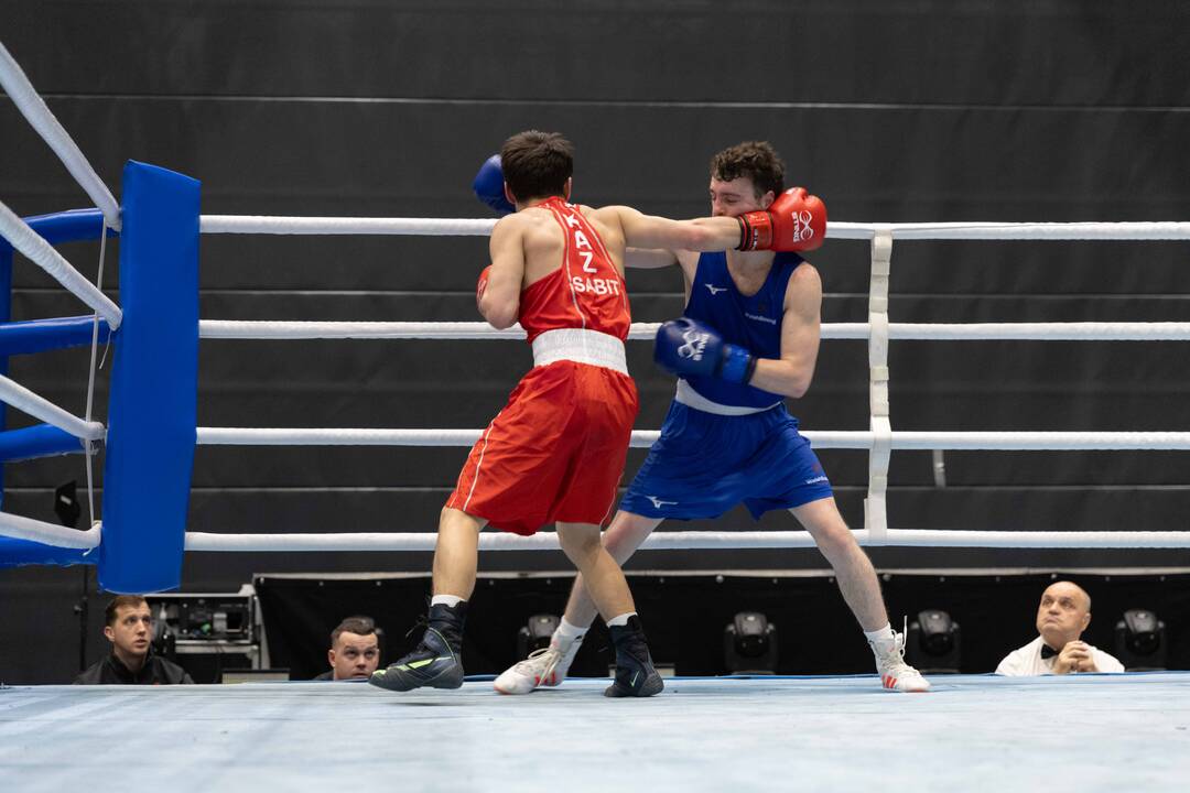 A. Šociko bokso turnyro pusfinalio kovos