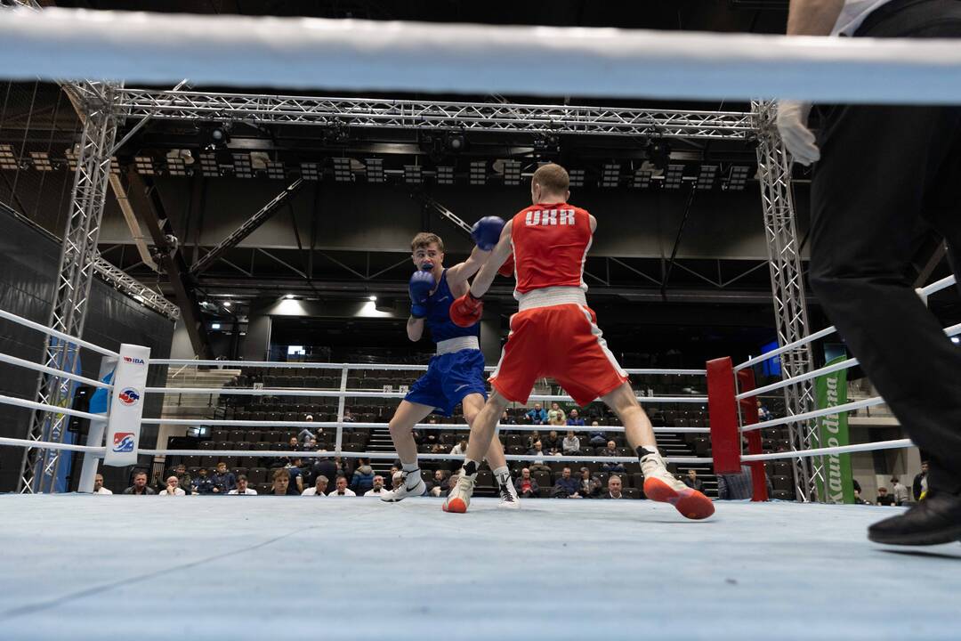 A. Šociko bokso turnyro pusfinalio kovos