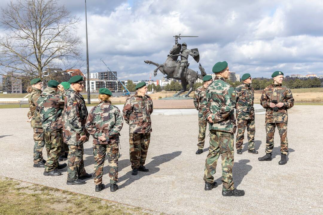 20 metų – kartu su NATO (vėliavos pakėlimas Kaune)