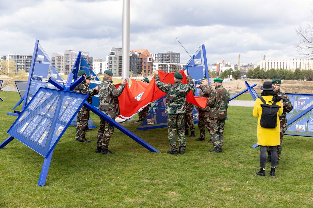 20 metų – kartu su NATO (vėliavos pakėlimas Kaune)