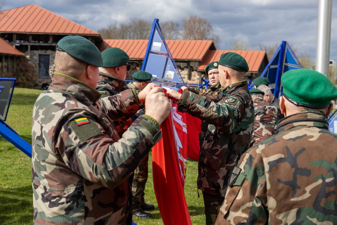 20 metų – kartu su NATO (vėliavos pakėlimas Kaune)