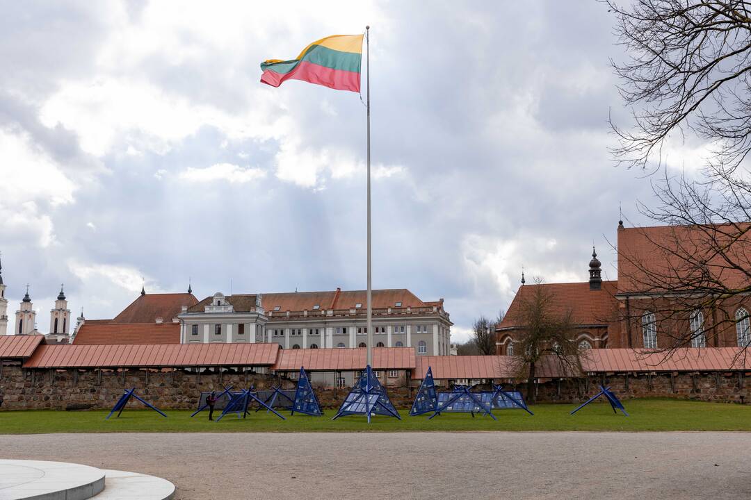 20 metų – kartu su NATO (vėliavos pakėlimas Kaune)
