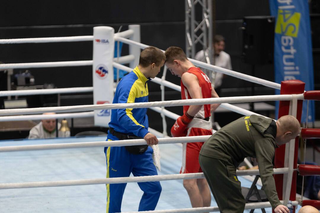 A. Šociko bokso turnyro pusfinalio kovos