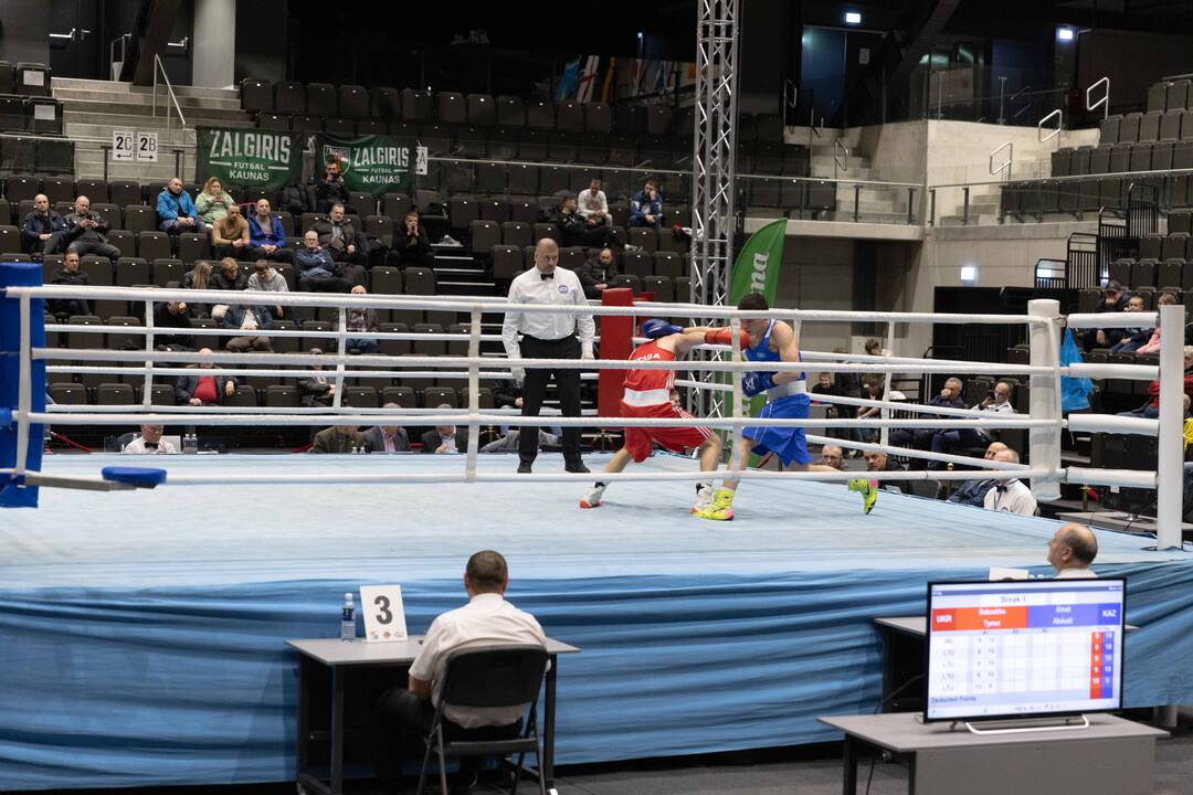 A. Šociko bokso turnyro pusfinalio kovos