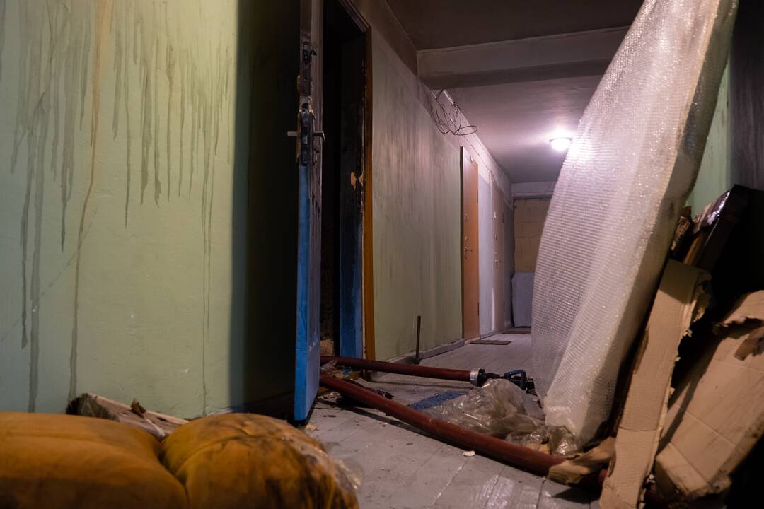 Žaliakalnyje esančiame bendrabutyje kilo gaisras