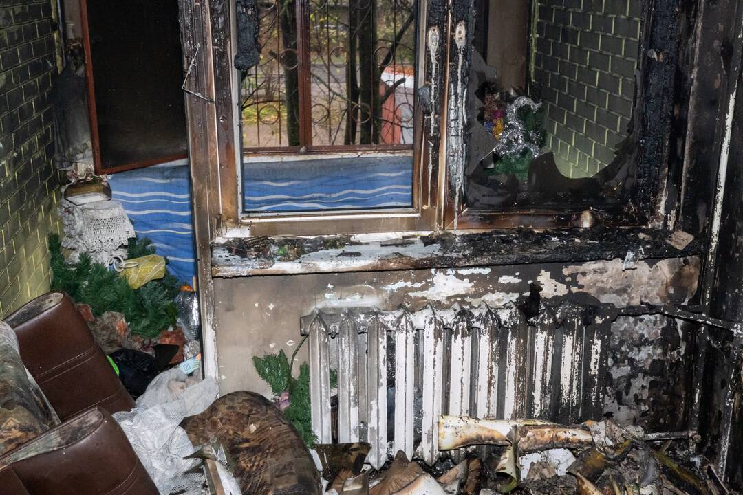 Žaliakalnyje esančiame bendrabutyje kilo gaisras