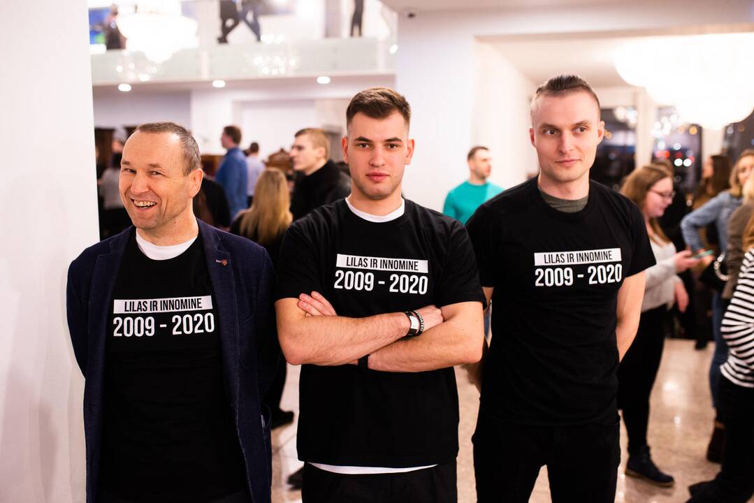 Vienas iš trijų paskutinių grupės „Lilas ir Innomine“ koncertų Vilniuje