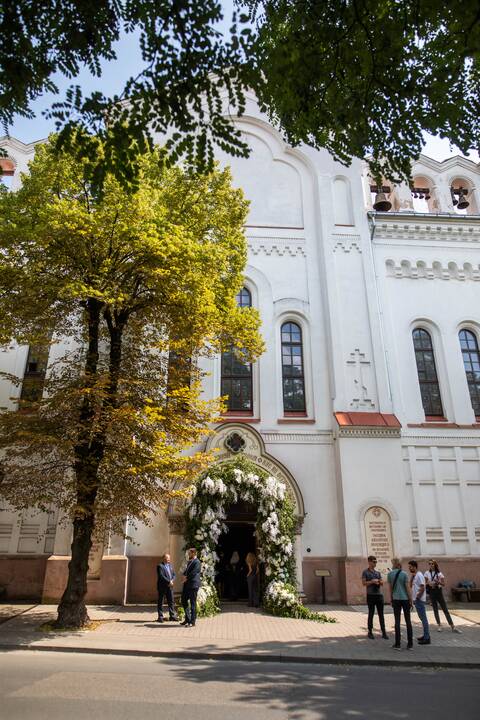 Vilniuje susituokė V. Siegel ir L. Suodaitis