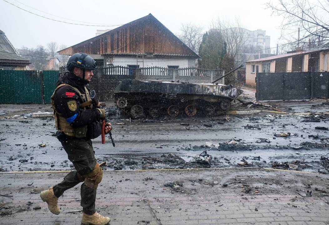 Keturiasdešimtoji karo Ukrainoje diena