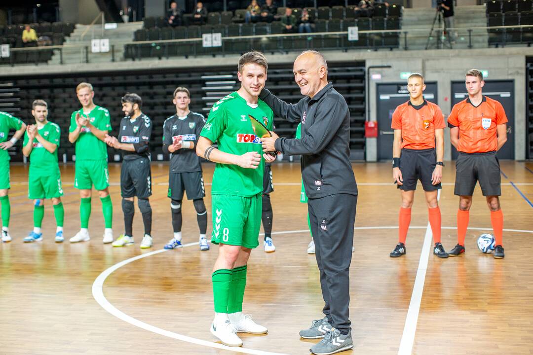 Futsalo A lyga: „K. Žalgiris“ – „VGTU-Vilkai“