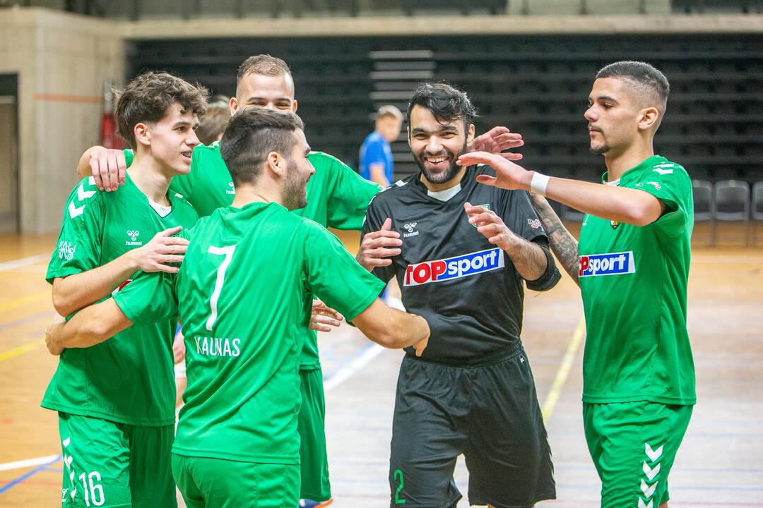 Futsalo A lyga: „K. Žalgiris“ – „VGTU-Vilkai“
