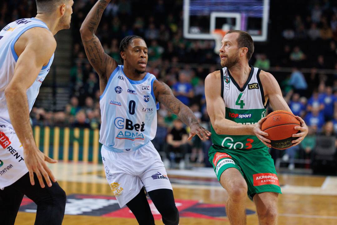 LKL: Kauno „Žalgiris“ ir Jonavos „CBet“