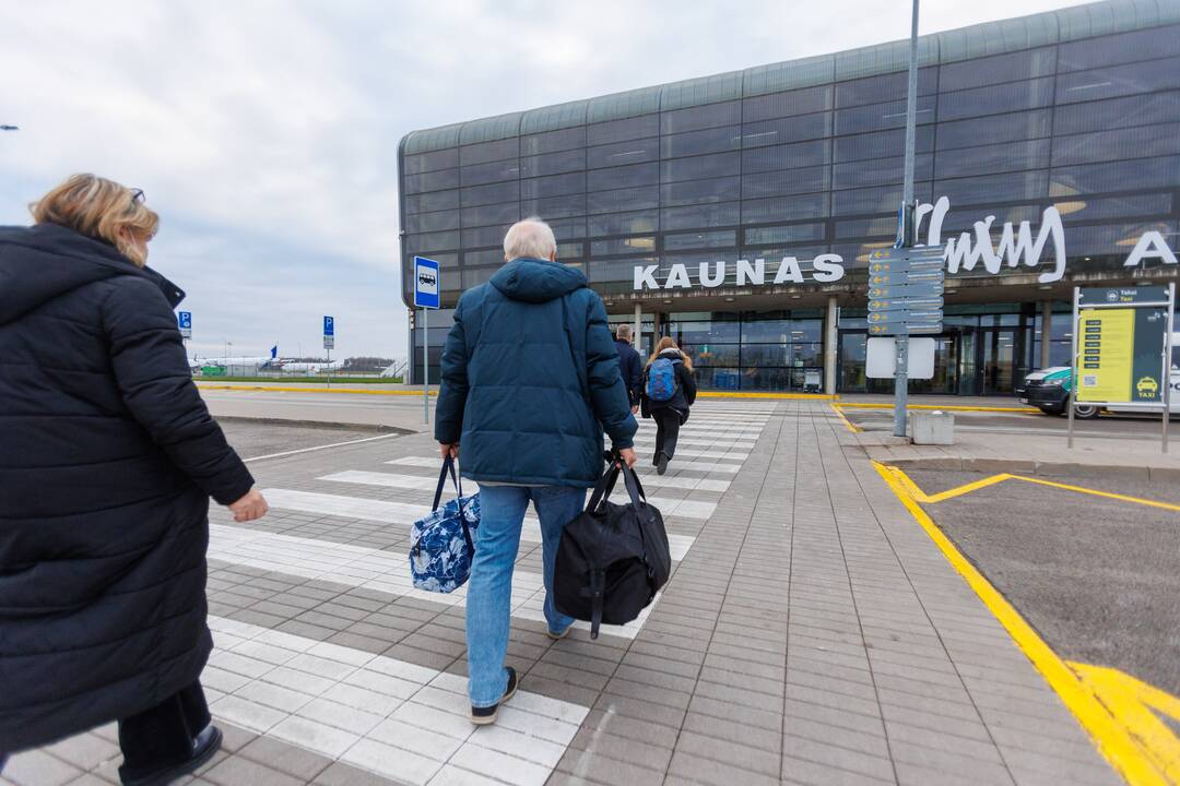 Pranešta apie bombas Vilniaus ir Kauno oro uostuose