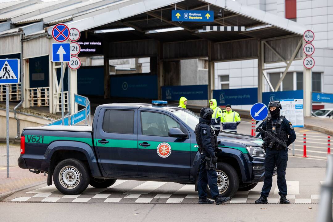 Pranešta apie bombas Vilniaus ir Kauno oro uostuose