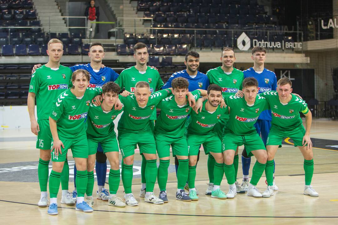Salės futbolo A lyga: „Kėdainiai United“ – „K.Žalgiris“ 1:9