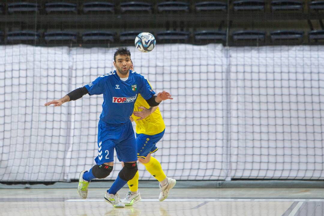 Salės futbolo A lyga: „Kėdainiai United“ – „K.Žalgiris“ 1:9