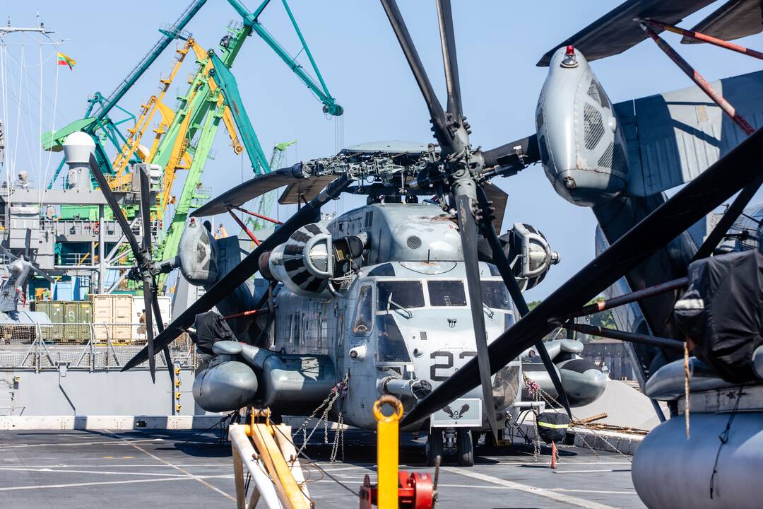  Ekskursija JAV karo laive „USS New York“