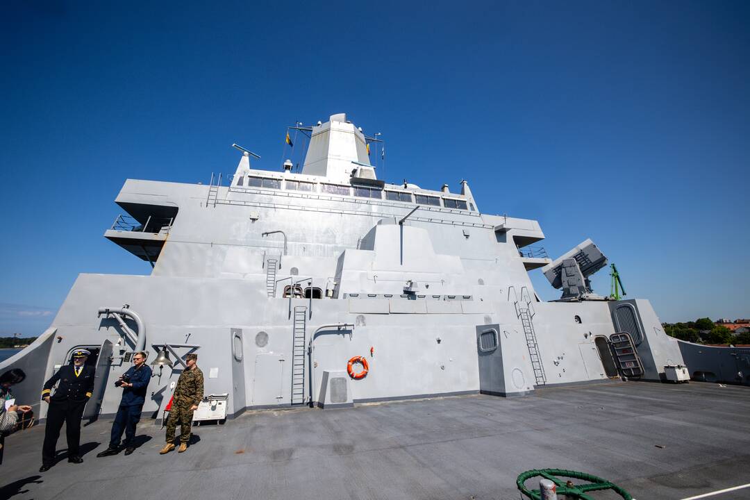  Ekskursija JAV karo laive „USS New York“