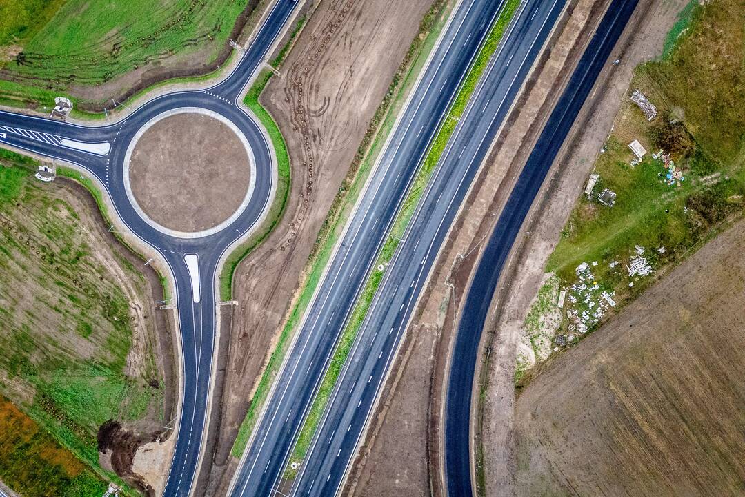 „Via Baltica“ ruožo nuo Marijampolės iki Lenkijos sienos atidarymo renginys