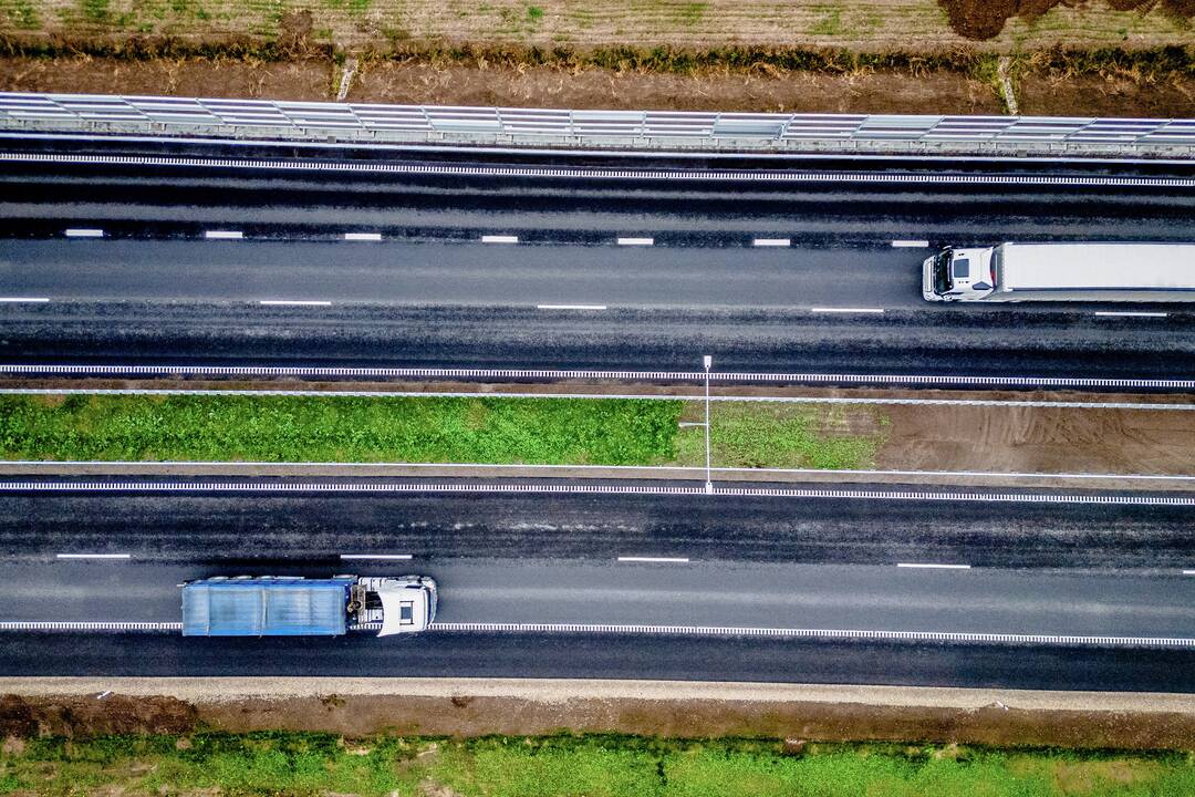„Via Baltica“ ruožo nuo Marijampolės iki Lenkijos sienos atidarymo renginys