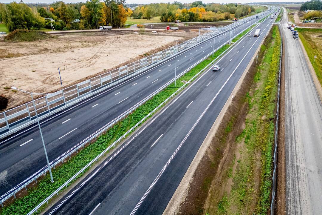 „Via Baltica“ ruožo nuo Marijampolės iki Lenkijos sienos atidarymo renginys