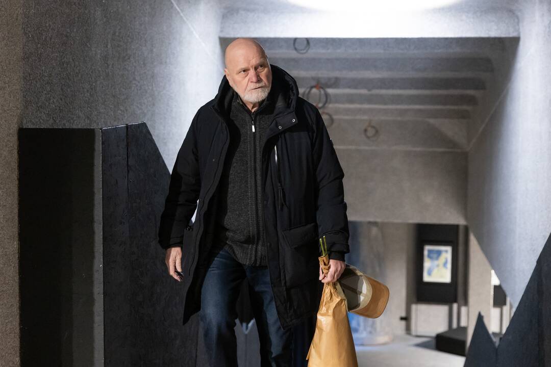 Atsisveikinimas su A. Kulikausku Keistuolių teatro scenoje