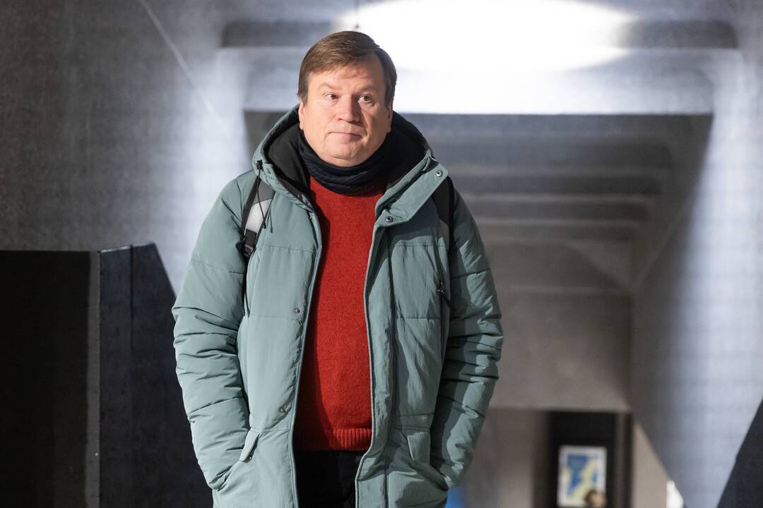 Atsisveikinimas su A. Kulikausku Keistuolių teatro scenoje