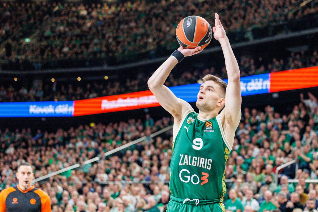 Eurolygos rungtynėse Kaune susitiko „Žalgiris“ ir Vitorijos „Baskonia“