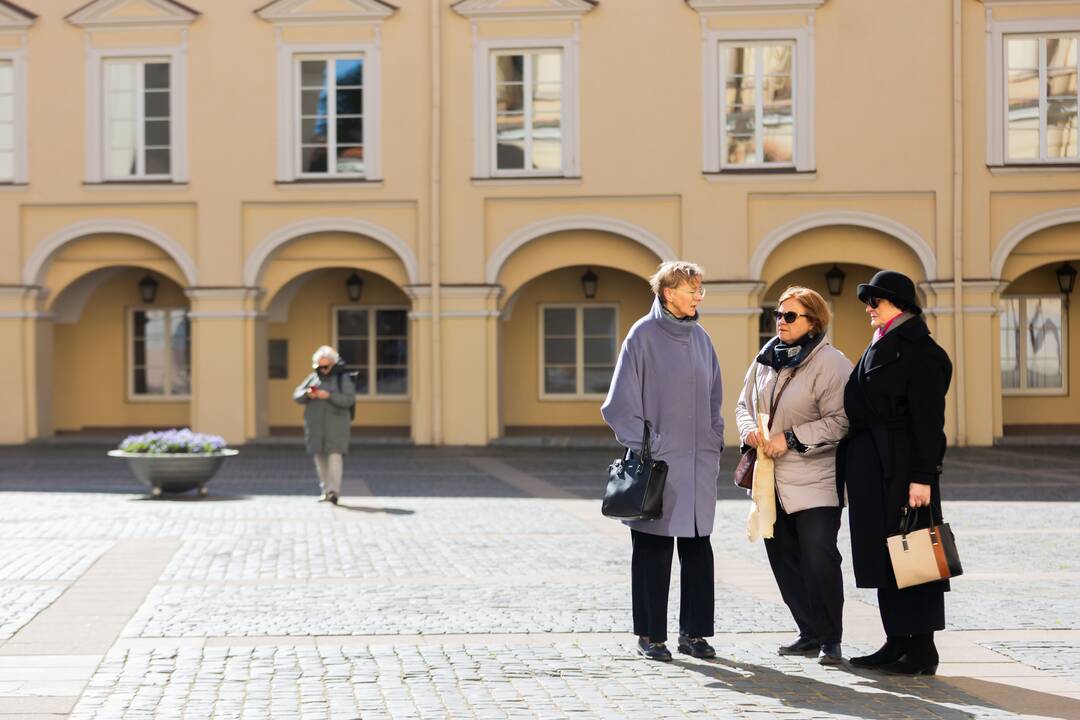Vilniuje – atsisveikinimas su kunigu jėzuitu Antanu Saulaičiu