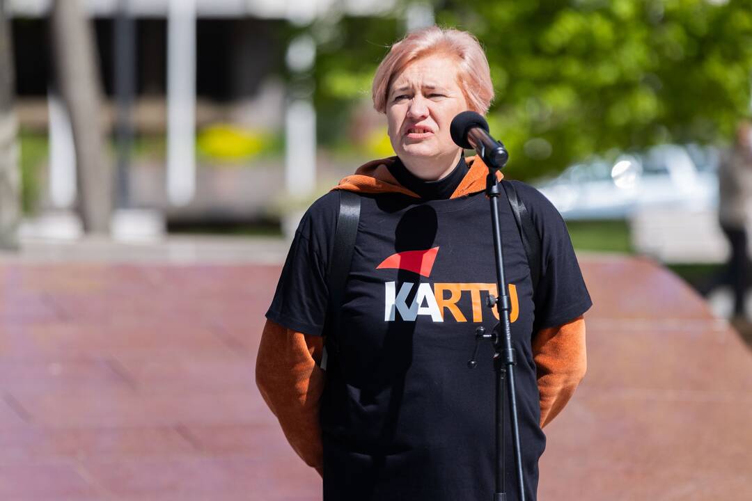 Profesinės sąjungos (G1PS) ir „KArtu – Kairiųjų Aljanso“ eitynės Vilniuje