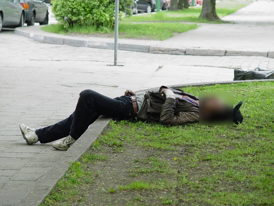 Gyventojai širsta dėl benamių Ąžuolyno parke: kvapas nuo jų – siaubingas