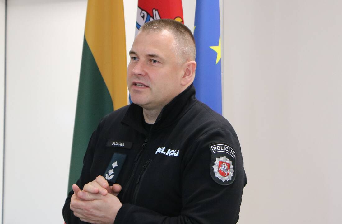 Naujuoju Panevėžio apskrities policijos vadovu tapo Darius Pliavga