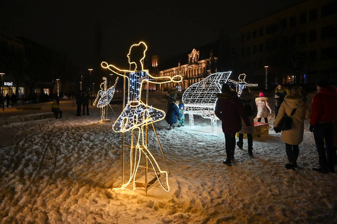 Panevėžio Kalėdų eglės įžiebimas 2023