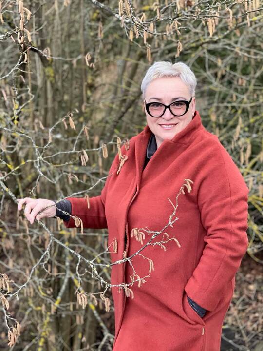 Atvirumas: E.Juozapavičienė, paklausta, ką pataria V.Makūnui, juokauja: ką galima patarti bendruomeniniais klausimais merui, kuris idėjų ir iniciatyvų turi dešimtmečiui į priekį?