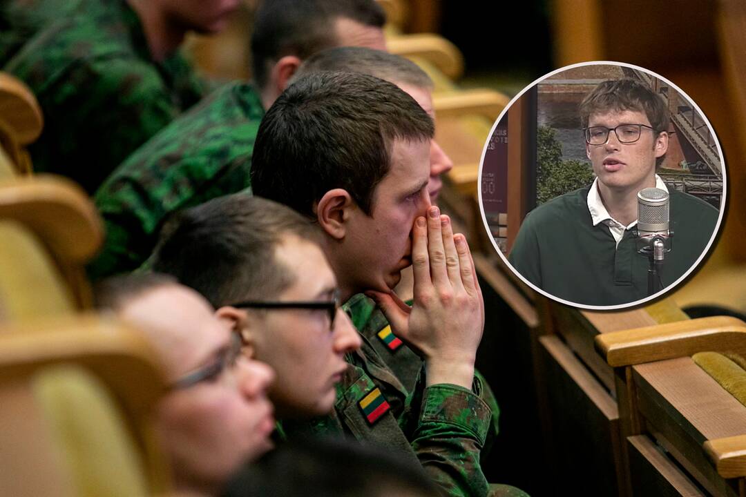 Į kariuomenę iškart po mokyklos išėjęs Erikas – apie didžiausią baimę ir „verktinių“ išsisukinėjimus