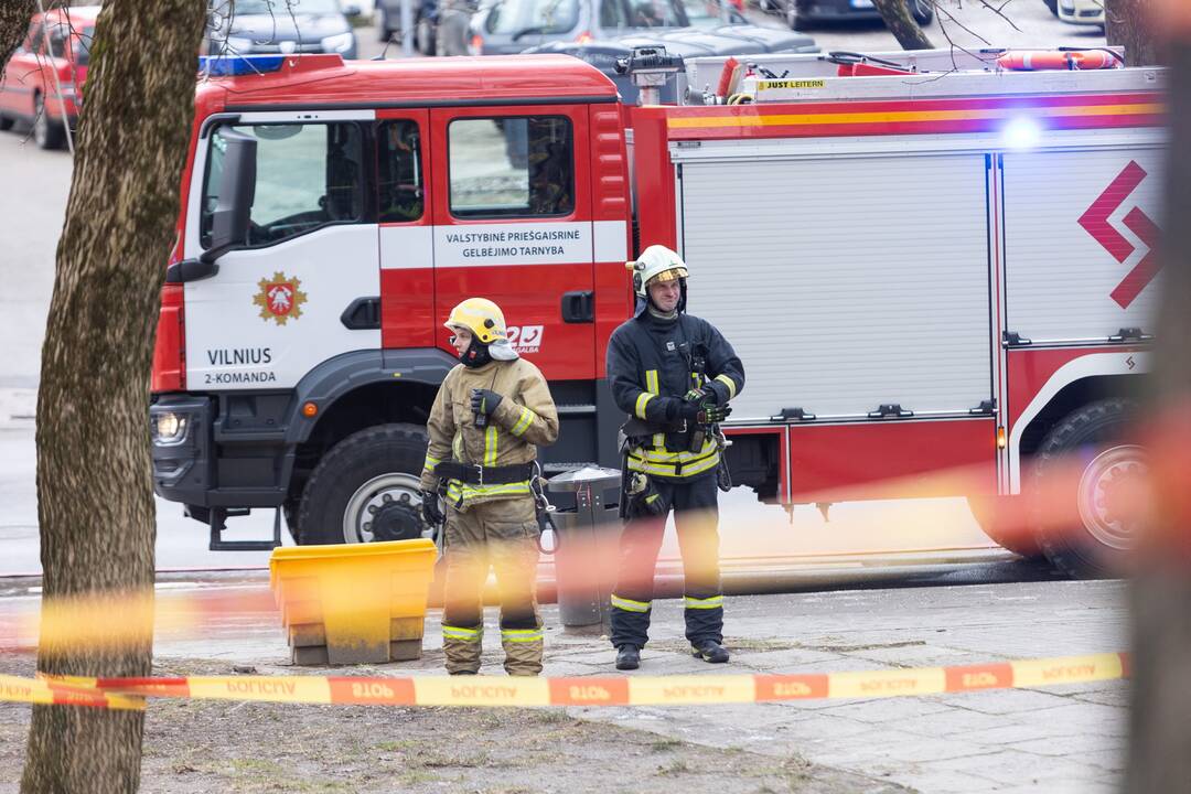 Tragiškas gaisras Vilniuje: rastas sudegęs senolio kūnas