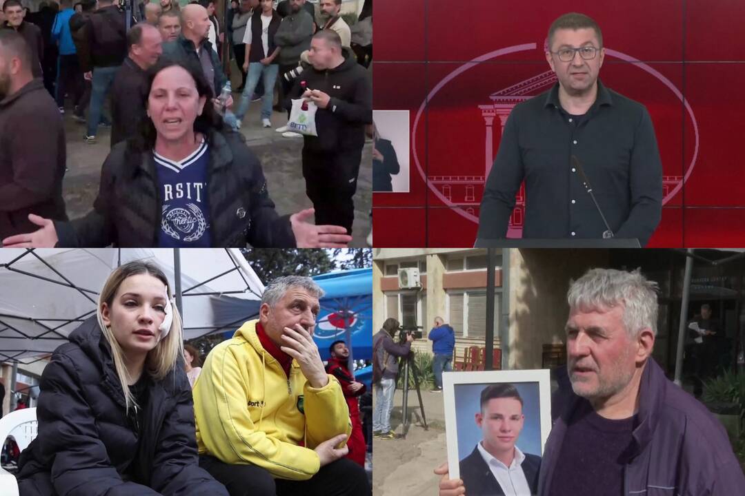 Po tragiško gaisro Šiaurės Makedonijoje – tėvų pyktis: atsakykite, kas nužudė mano vaiką?