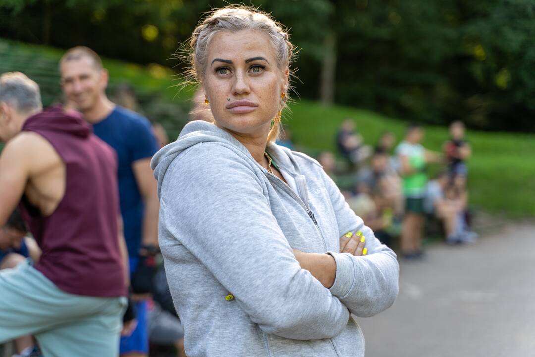 Tradicija: jau šeštą vasarą Dainų slėnyje sporto entuziastus suvienija bokso specialistai.