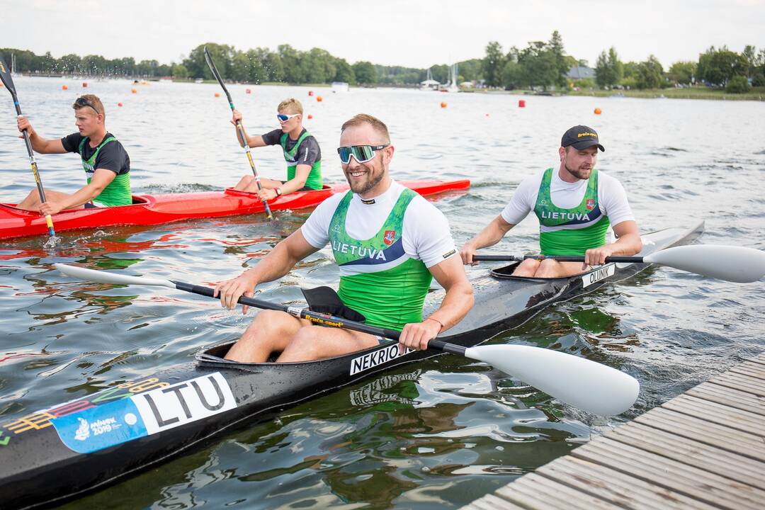 Iššūkis: Rio de Žaneiro žaidynių finalininkai R.Nekriošius ir A.Olijnikas kol kas neturi kelialapio į Tokiją.