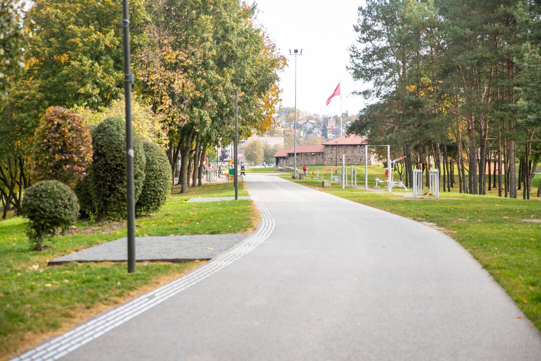 Pokyčiai Santakos parke