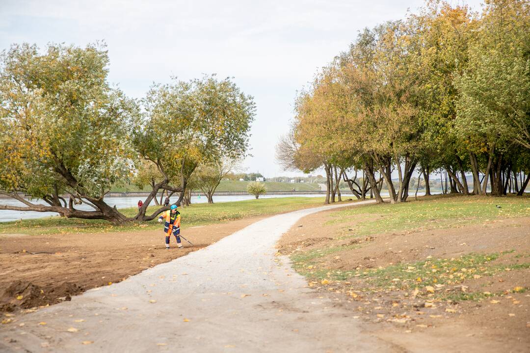 Pokyčiai Santakos parke