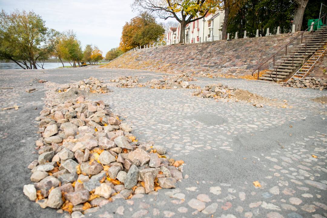 Pokyčiai Santakos parke