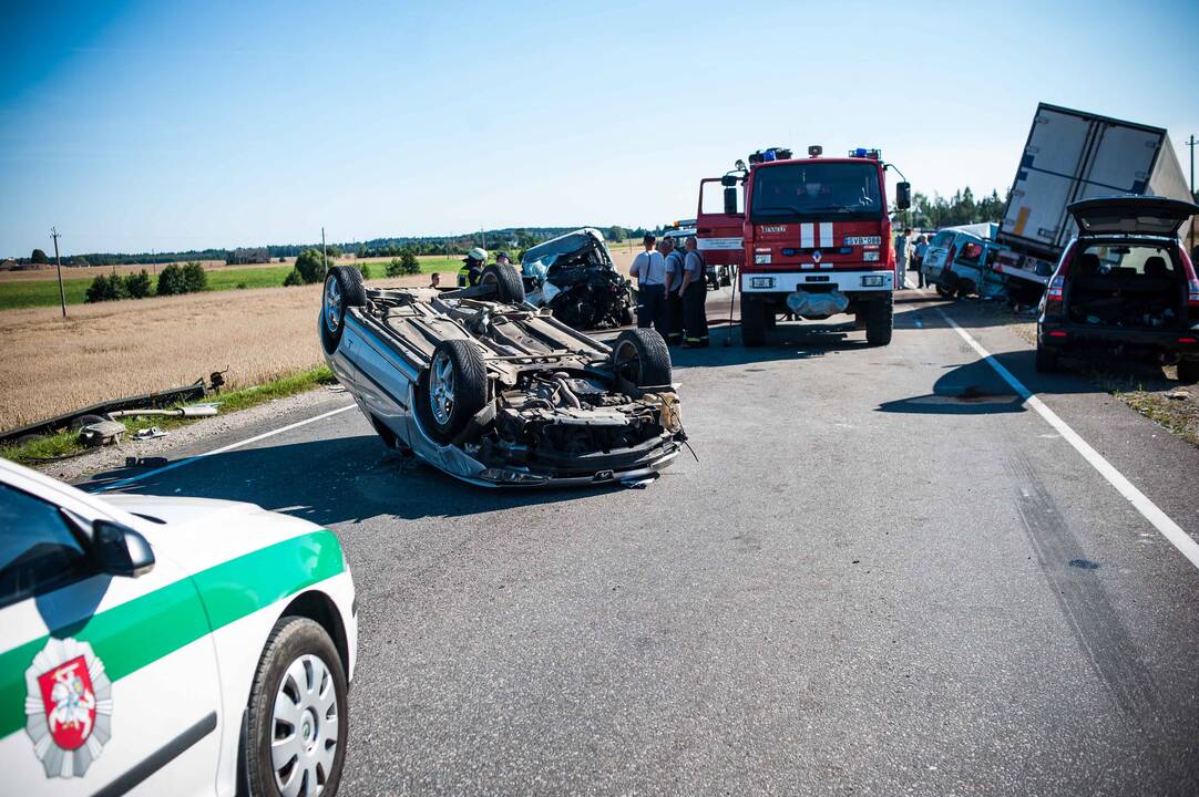 Statistika: 66 proc. visų Lietuvos valstybinės reikšmės keliuose užfiksuotų juodųjų dėmių – užmiesčiuose.