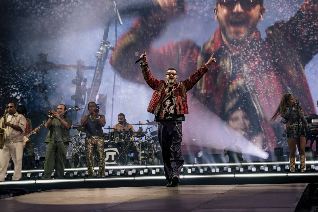 Justino Timberlake'o koncertas Kauno stadione
