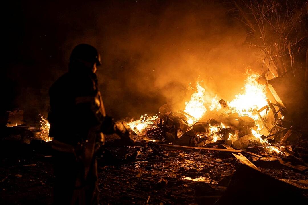 Rusija raketomis atakavo Kyjivą ir Odesą, Ukraina daugumą jų teigia numušusi