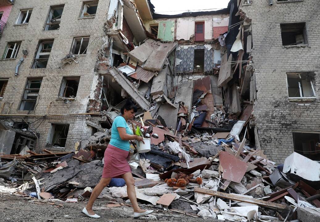 Ukraina iš Rusijos reikalaus 300 mlrd. eurų vertės karo reparacijų