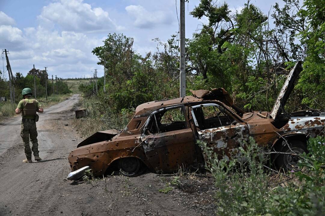 Generalinis štabas: Ukraina pasiekė naujų laimėjimų dviejose pietinio fronto kryptyse