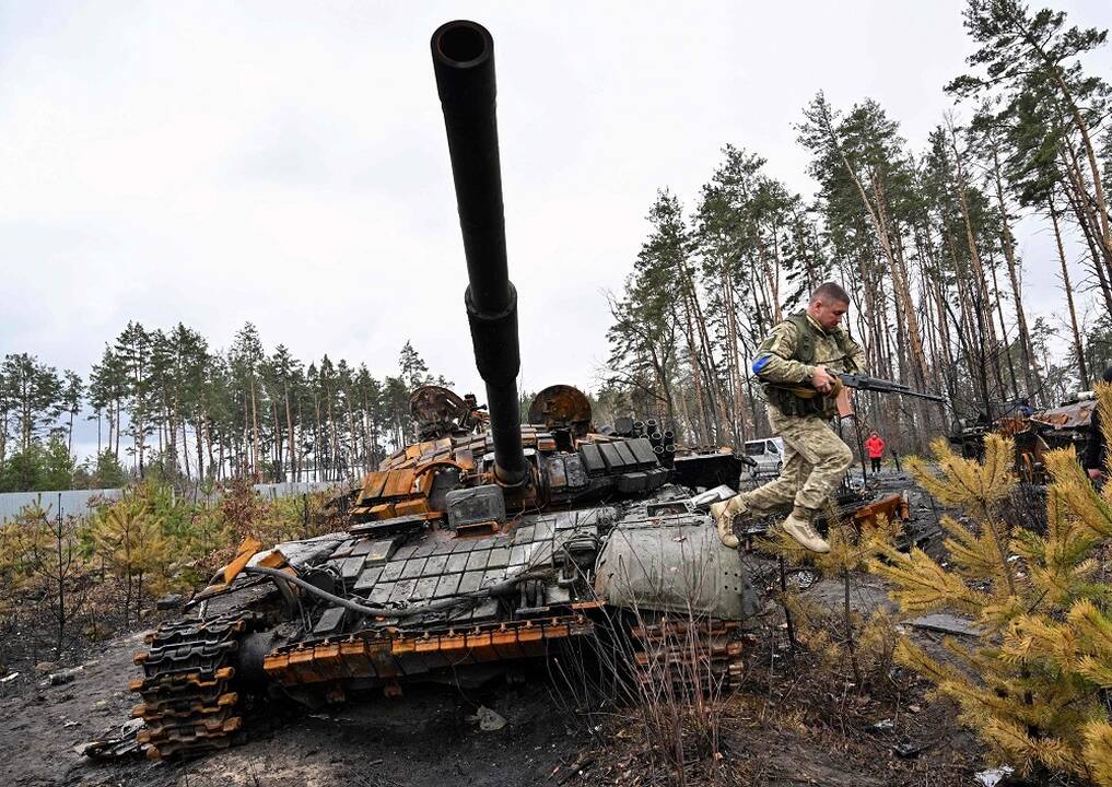 Ukraina: siekiant dialogo, Rusija turi sumažinti „priešiškumą“